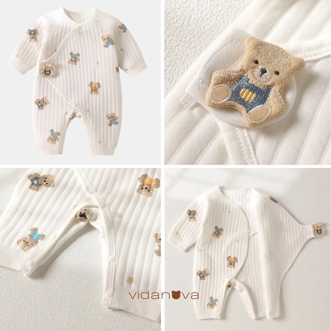 Baby Star Bear Kimono