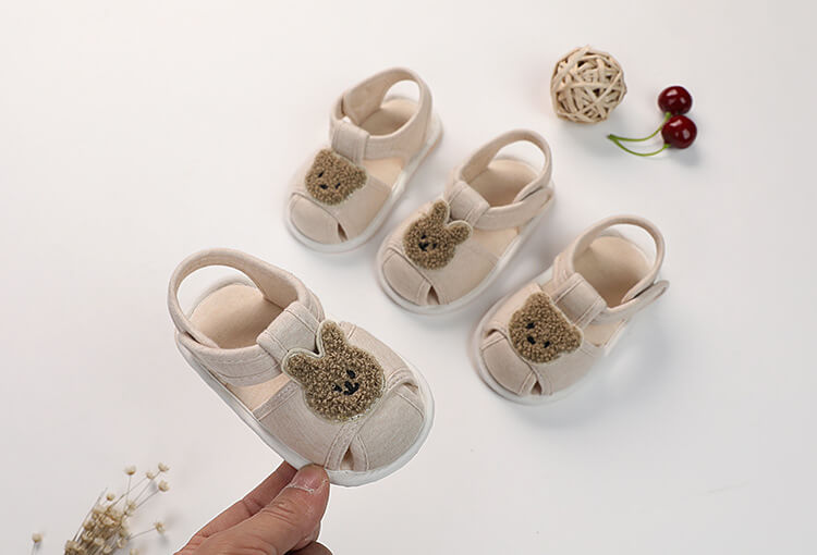 Teddy Beige Zomer Sandalen