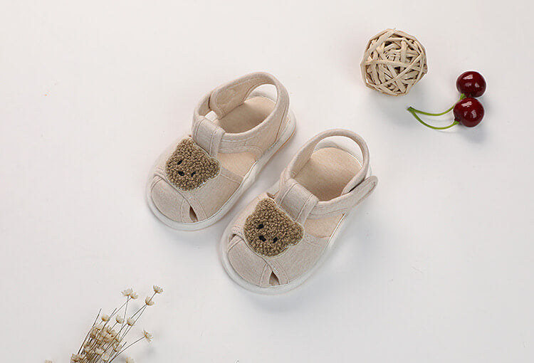 Teddy Beige Zomer Sandalen