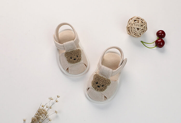 Teddy Beige Zomer Sandalen