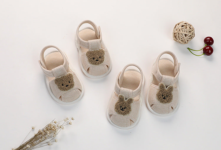 Teddy Beige Zomer Sandalen