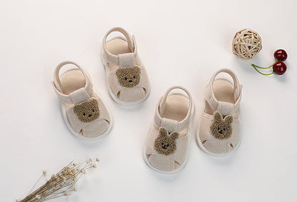 Teddy Beige Zomer Sandalen